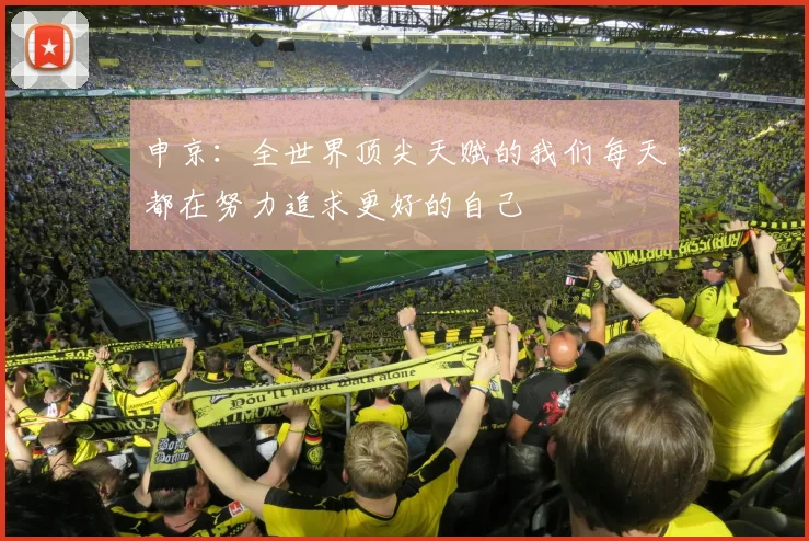 申京：全世界顶尖天赋的我们每天都在努力追求更好的自己